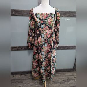 Aureum floral cotton Pippa dress